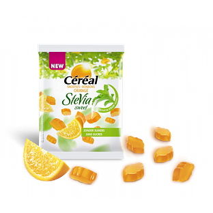 Cereal Snoepjes Orange Stevia 120GR