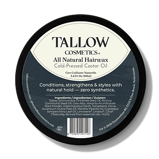 Tallow Cosmetics All Natural Hairwax 100GR