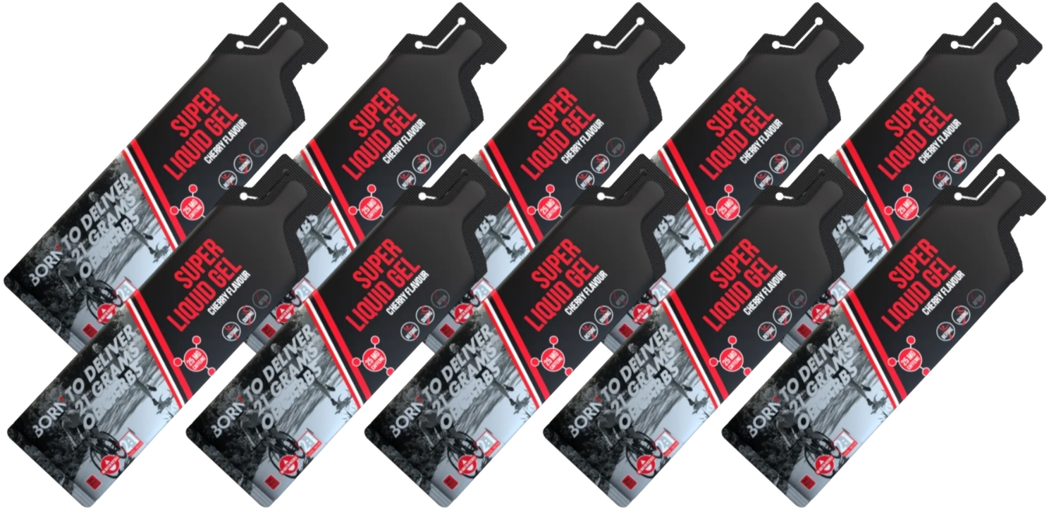 Born Super Liquid Gel Cherry Flavour Multiverpakking