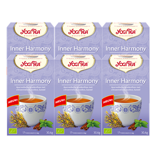 Yogi Tea Inner Harmony Voordeelverpakking 6x17ST