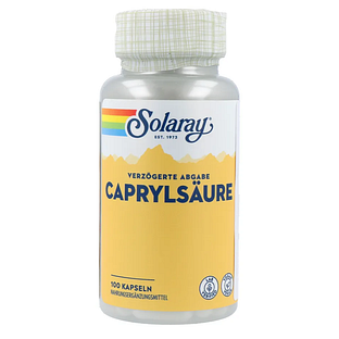 Solaray Caprylzuur Capsules 100ST