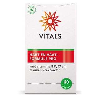 Vitals Hart & Vaatformule Pro Capsules 60CP