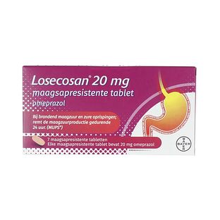 Losecosan Omeprazol 20mg Tabletten 7TB Losecosan Omeprazol 20mg Tabletten 7TB