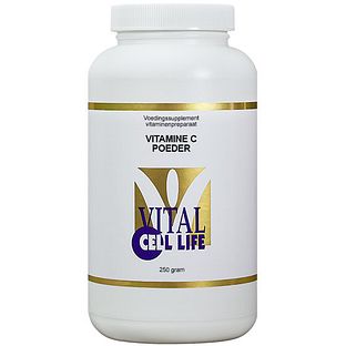 Vital Cell Life Vitamine C Poeder 250GR Vital Cell Life Vitamine C Poeder 250GR