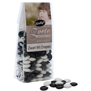 Kindly Zwart Wit Dragees 170GR