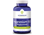 Vitakruid Magnesium 150 Bisglycinaat met 200mg L-Taurine Tabletten 180TB