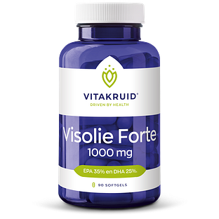 Vitakruid Visolie Forte 1000 mg EPA 35% DHA 25% 90SG