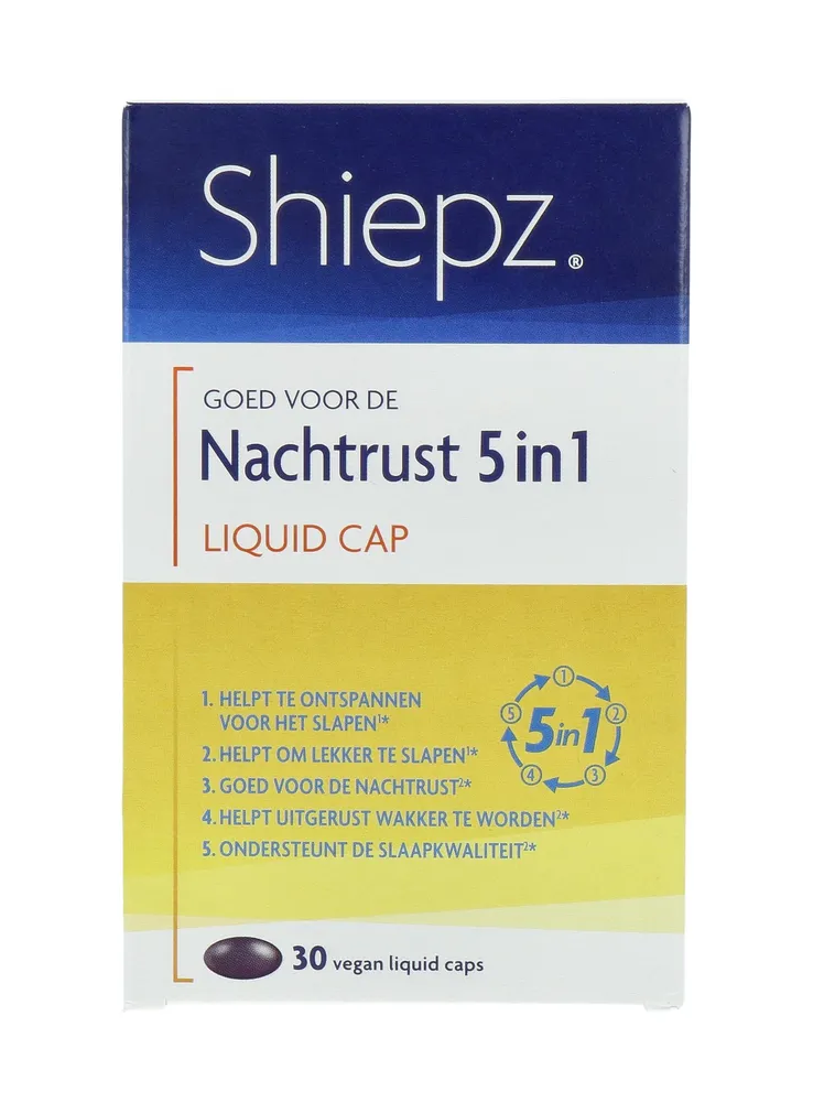 Shiepz Nachtrust 5-in-1 Liquid Capsules
