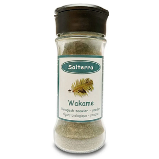 Salterra Wakame Biologisch Zeewier Poeder 40GR Salterra Wakame Biologisch Zeewier Poeder 40GR