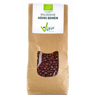 Vitiv Biologische Aduki Bonen 500GR Vitiv Biologische Aduki Bonen 500GR