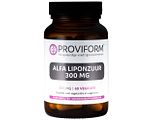 Proviform Alfa Liponzuur 300mg Vegicaps 60VCP Proviform Alfa Liponzuur 300mg Vegicaps 60VCP