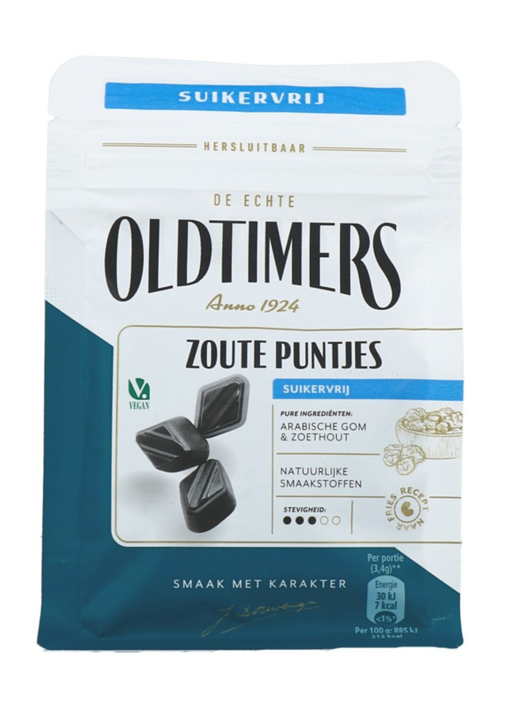 Oldtimers Zoute Puntjes Suikervrij afbeelding