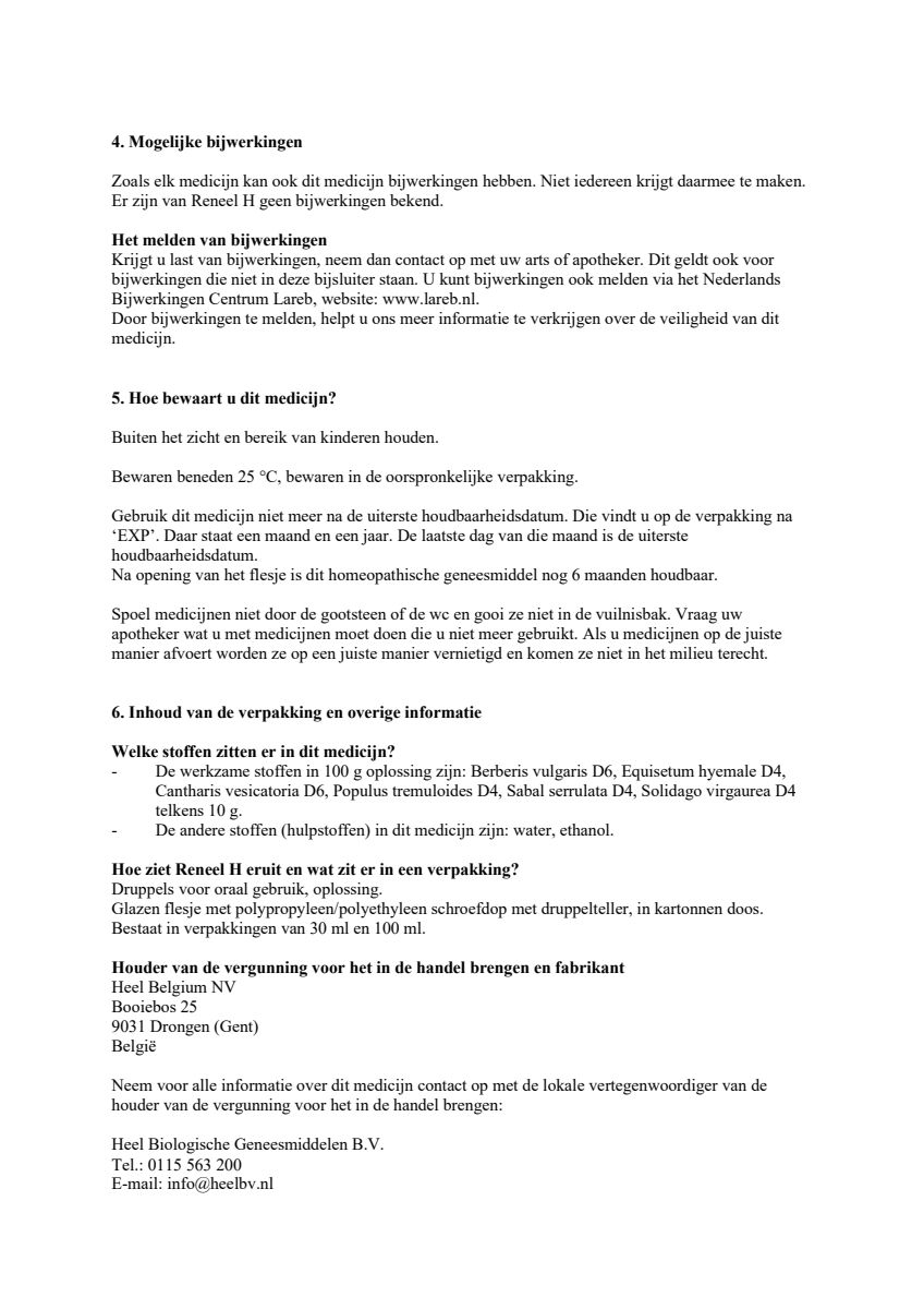 Reneel H afbeelding van document #3, leaflet