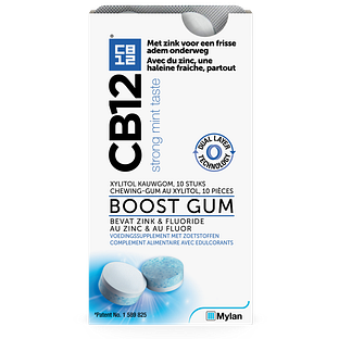 CB12 Boost Suikervrije Kauwgom 10ST