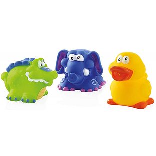 Nuby Zwemmende Badfiguren Set van 3 stuks 1ST