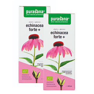 Purasana Echinacea Forte+ Druppels Duoverpakking 200ML