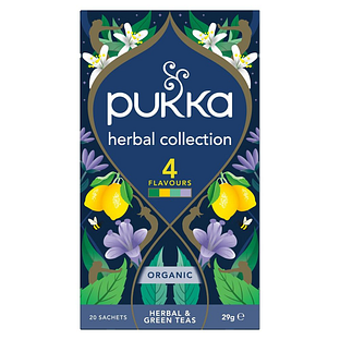 Pukka Thee Herbal Collection 4 Flavours 20ZK