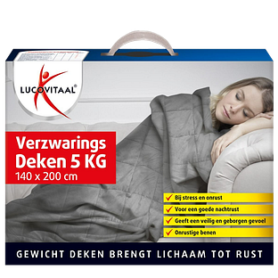 Lucovitaal Verzwarings Deken 5 KG 1ST