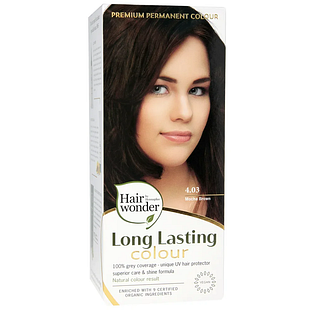 Hairwonder Long Lasting Colour 4.03 Mocha Brown 100ML