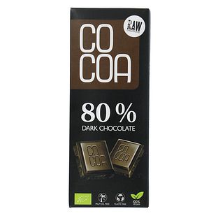 Cocoa 80% Dark Chocolate Reep 40GR Cocoa 80% Dark Chocolate Reep 40GR