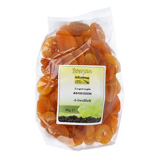 Boerjan Zongedroogde Abrikozen 500GR Boerjan Zongedroogde Abrikozen 500GR