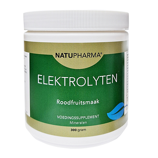 Natupharma Elektrolyten Rood Fruit Poeder 300GR