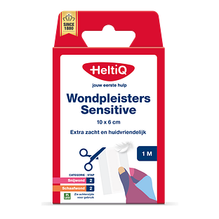 HeltiQ Wondpleisters Sensitive 1ST