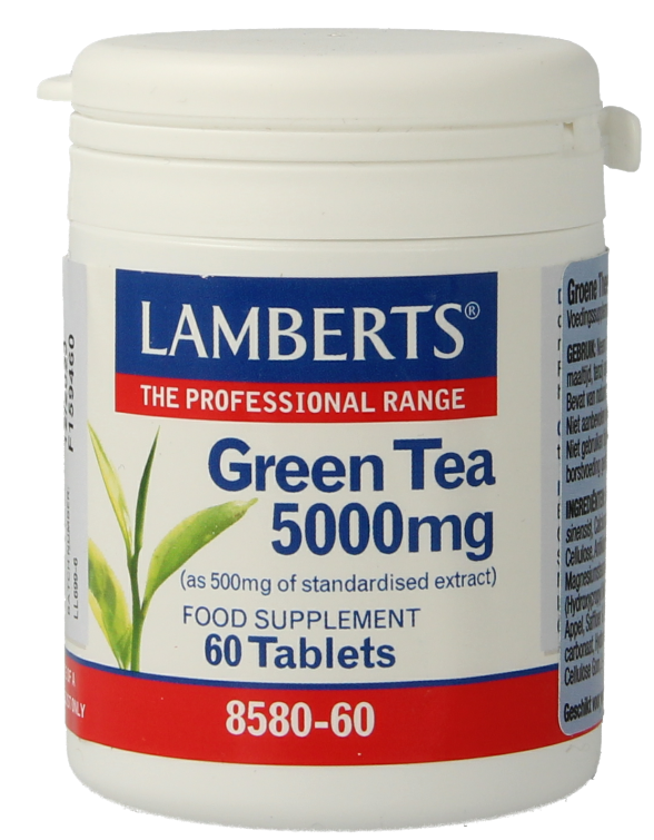 Lamberts Groene Thee 5000mg Tabletten 60TB