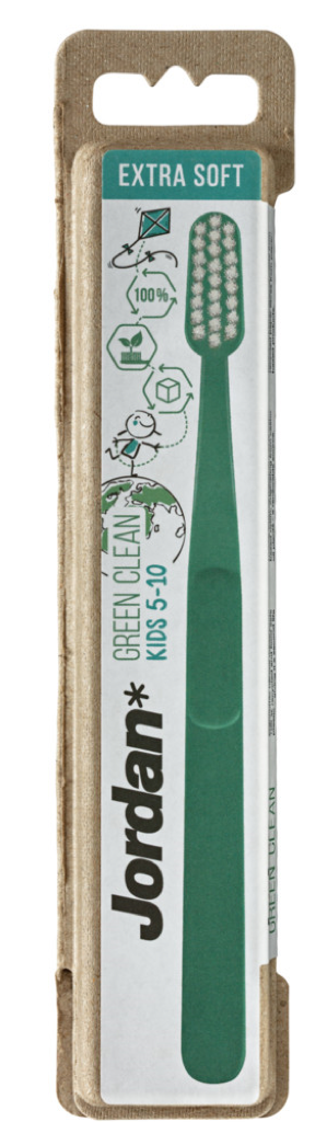 Jordan Tandenborstel Green Clean Kids Extra Soft afbeelding 1