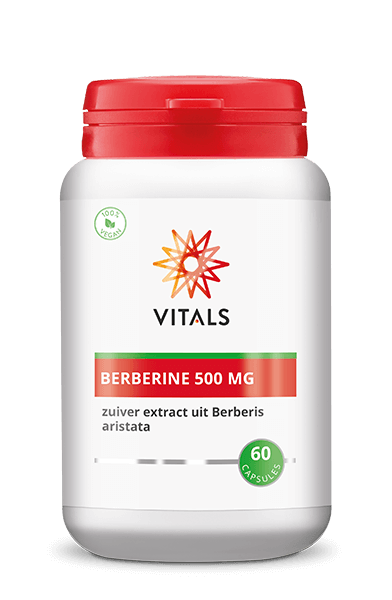Vitals Berberine 500mg Capsules 60CP