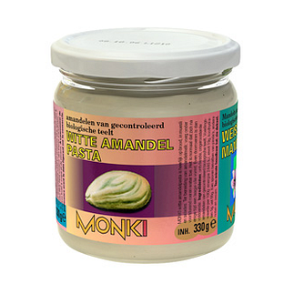 Monki Amandelpasta Wit 330GR