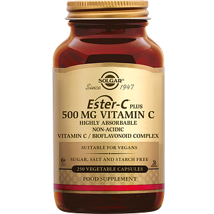 Solgar Ester-C® Plus Vitamine C 500 mg Capsules 250VCP