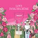 Weleda Aroma Shower Love 200ML Verpakking met sfeerfoto