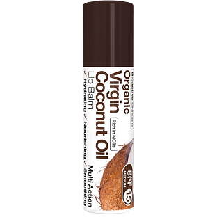 Dr Organic Virgin Coconut Oil Lipbalm SPF15 5,7ML