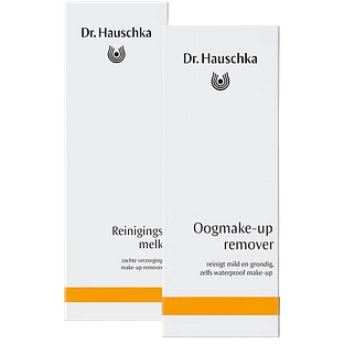 Dr. Hauschka Oogmake-up Remover + Reinigingsmelk Combi 2ST Dr. Hauschka Oogmake-up Remover + Reinigingsmelk Combi 2ST
