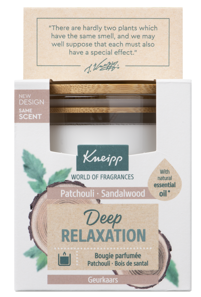 Kneipp Geurkaars Sandalwood Patchouli
