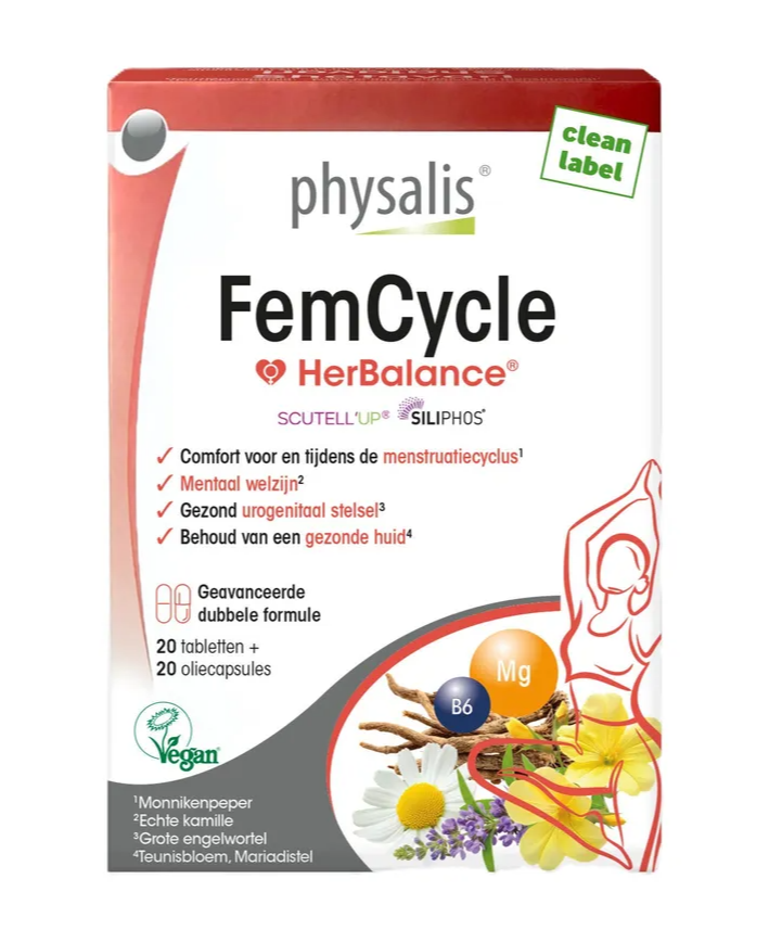 Physalis FemCycle Tabletten + Capsules 40ST