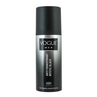 Vogue Men Anti-Transpirant Mystic Black Deodorant 150ML