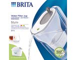 Brita Style Waterfilterkan Grijs + 1 Maxtra Filterpatroon 2,4LT