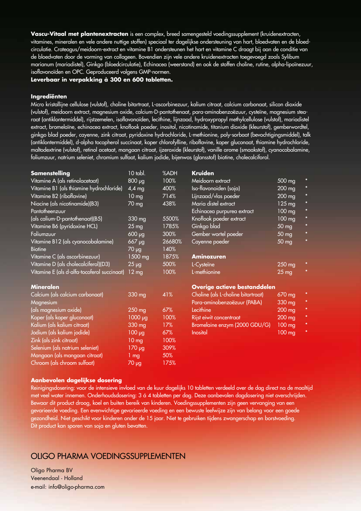 Plantenextract Capsules afbeelding van document #2, instructions