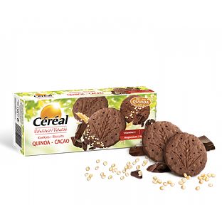 Cereal Koekjes Quinoa Cacao 132GR Cereal Koekjes Quinoa Cacao 132GR