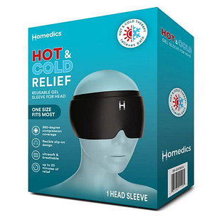Homedics Hot & Cold Relief Hoofd Gelkompres 1ST