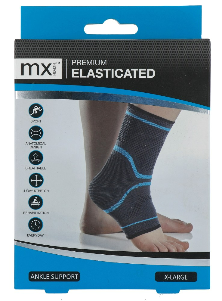 MX Health Premium Elasticated Ankle Support XL afbeelding