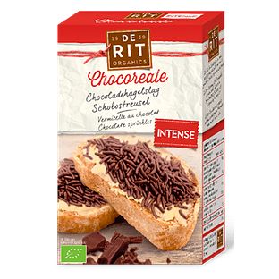 De Rit Chocoreale Hagelslag Intense 225GR