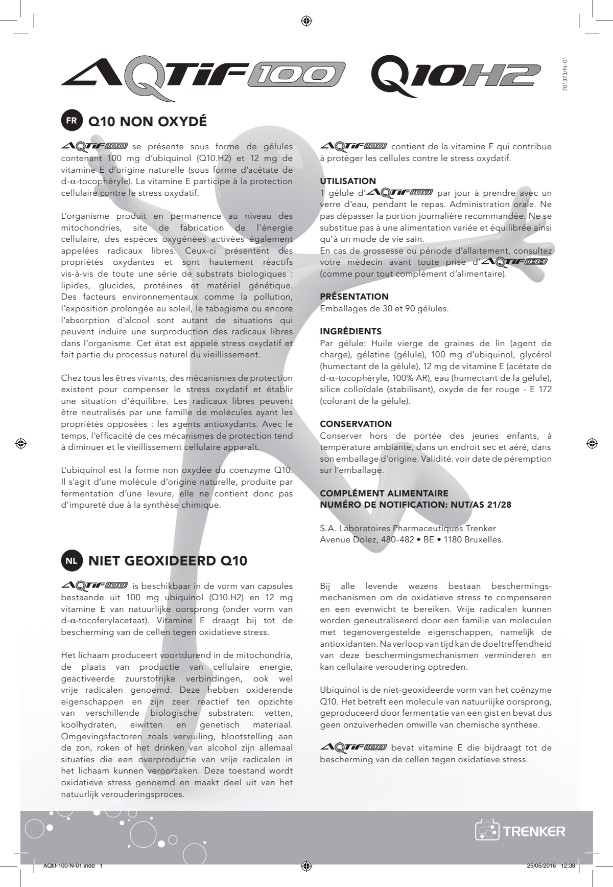 Aqtif 100 Capsules afbeelding van document #1, instructions