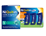 Niquitin Minizuigtabletten Mint 2.0mg + Clear Pleisters 21mg Stap 1 Combi 2ST