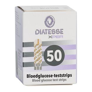 Diatesse Xper Bloedglucose-teststrips 50ST
