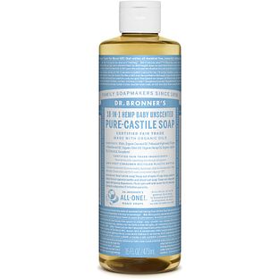 Dr. Bronner Magical Soap Baby Ongeparfumeerd 473ml 475ML Dr. Bronner Magical Soap Baby Ongeparfumeerd 473ml 475ML