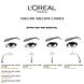 L'Oréal Paris Mascara Volume Million Lashes Waterproof Black 1ST effecten overzicht per borstel
