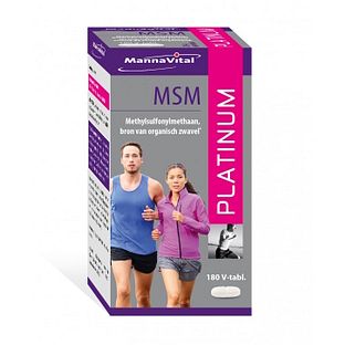 MannaVital MSM Platinum Tabletten 180VTB